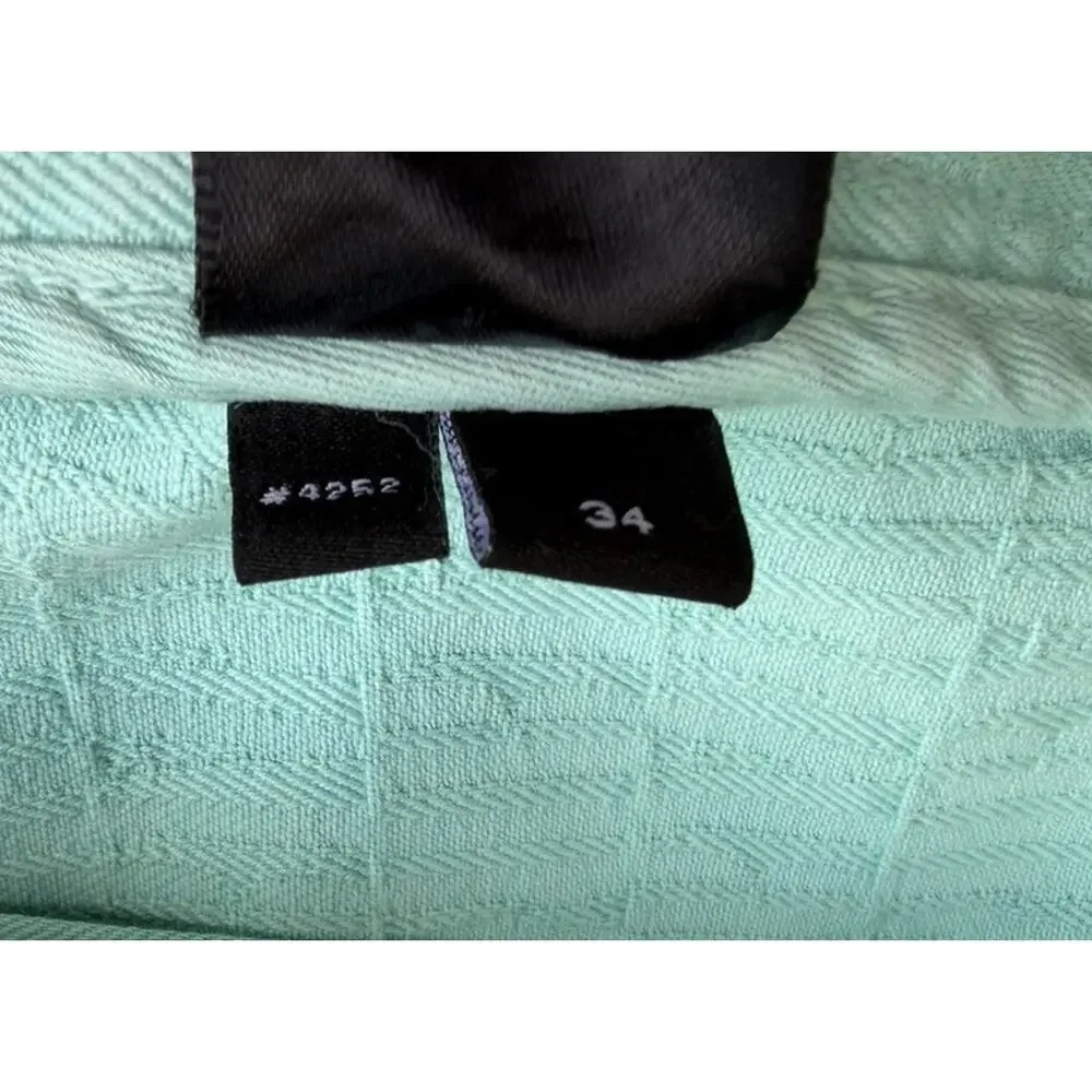 Size 34 - Amiri Jacquard Carpenter Aqua Blue Jeans